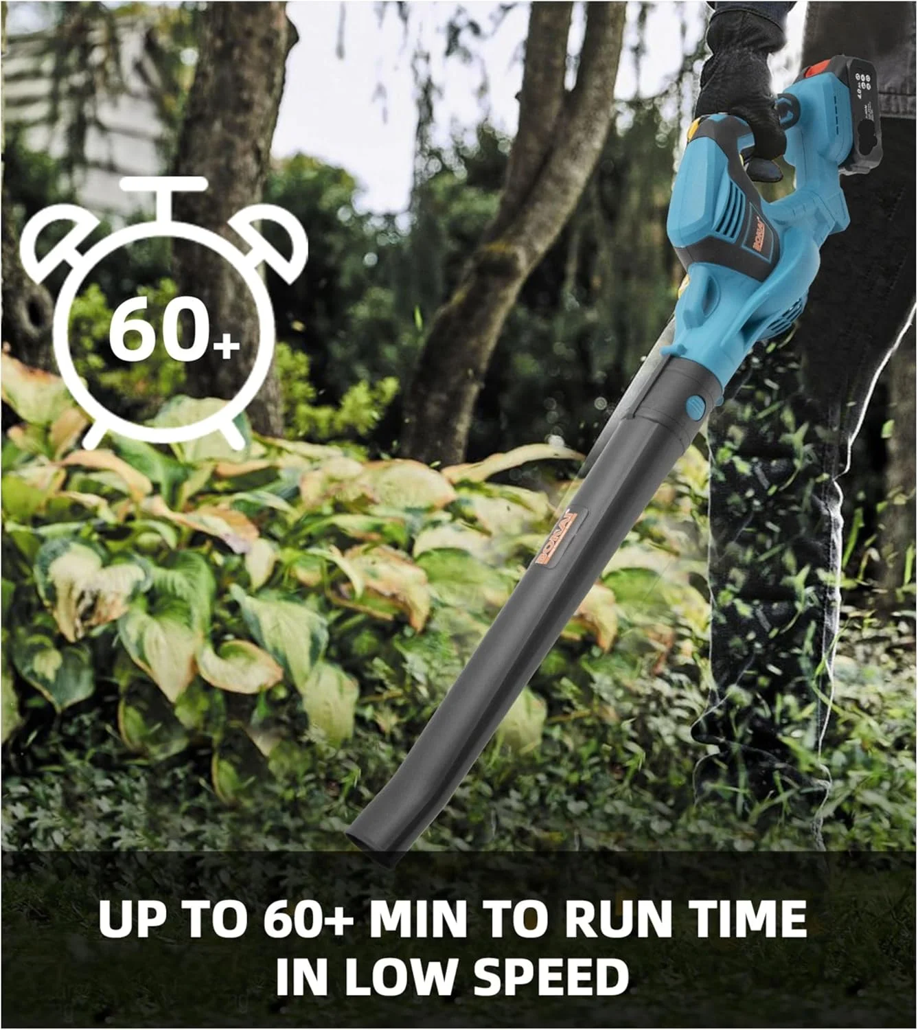 دمنده هوای برقی آتشزنه بیسیم BONAI با باتری قابل شارژ و کنترل سرعت، دمنده هوا، ابزار آتشزنه بیرونی برای پیکنیک کمپینگ BBQ و دمندههای برگ دمنده هوای برقی آتشزنه بیسیم BONAI با باتری قابل شارژ و کنترل سرعت، دمنده هوا، ابزار آتشزنه بیرونی برای پیکنیک کمپینگ BBQ و دمندههای برگ