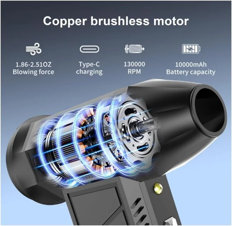 دمنده توربو جت، گردگیر هوای برقی، دمنده هوا، مناسب برای استفاده در فضای باز/داخلی دمنده توربو جت، گردگیر هوای برقی، دمنده هوا، مناسب برای استفاده در فضای باز/داخلی