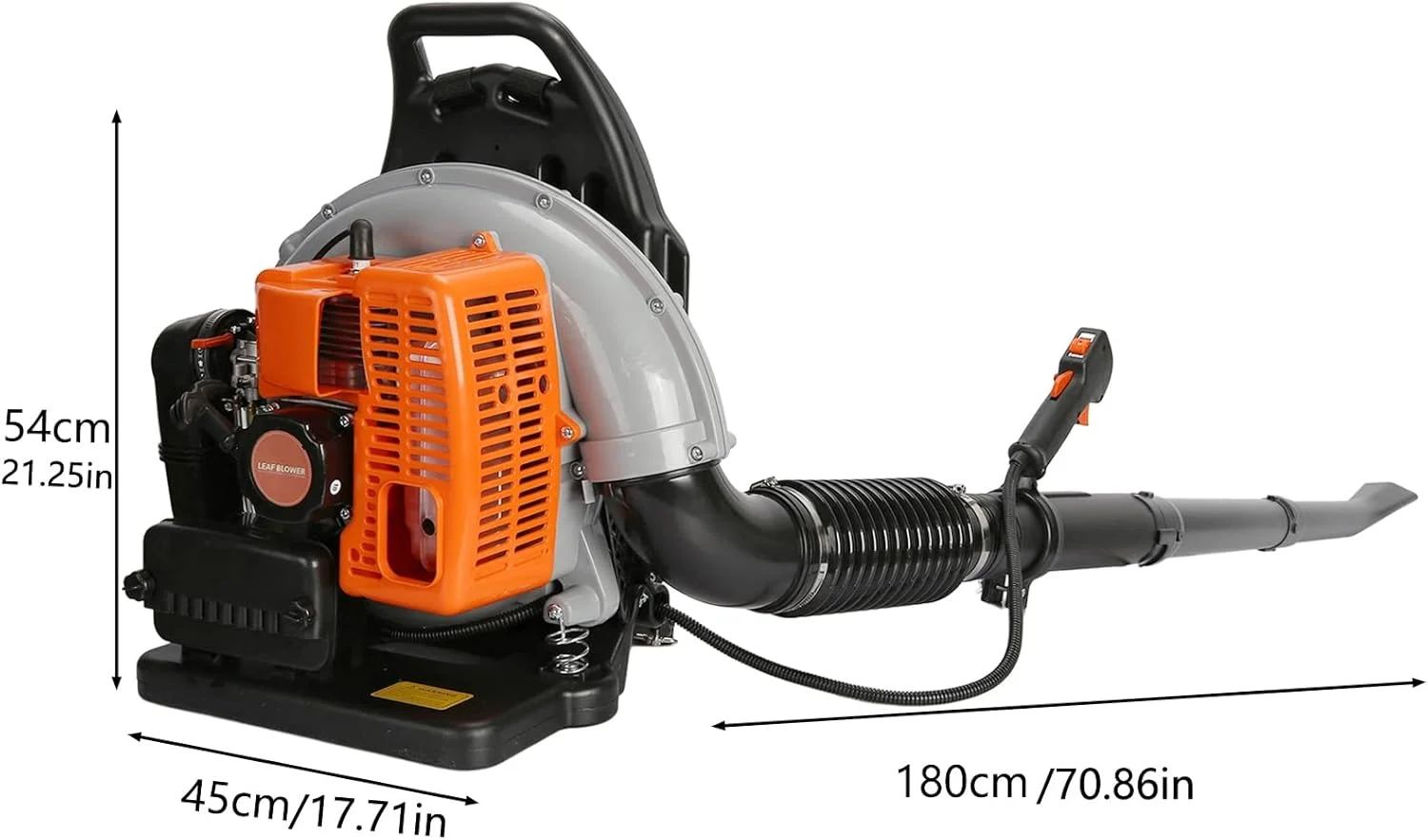 دمنده برگ پشتی بنزینی 63CC 3HP 2 زمانه، دمنده برف با مقاومت بالا، دمنده چمن بنزینی خنک کننده هوا با سیلندر تک خنک شونده با هوا برای ناودان، باغ، حیاط دمنده برگ پشتی بنزینی 63CC 3HP 2 زمانه، دمنده برف با مقاومت بالا، دمنده چمن بنزینی خنک کننده هوا با سیلندر تک خنک شونده با هوا برای ناودان، باغ، حیاط