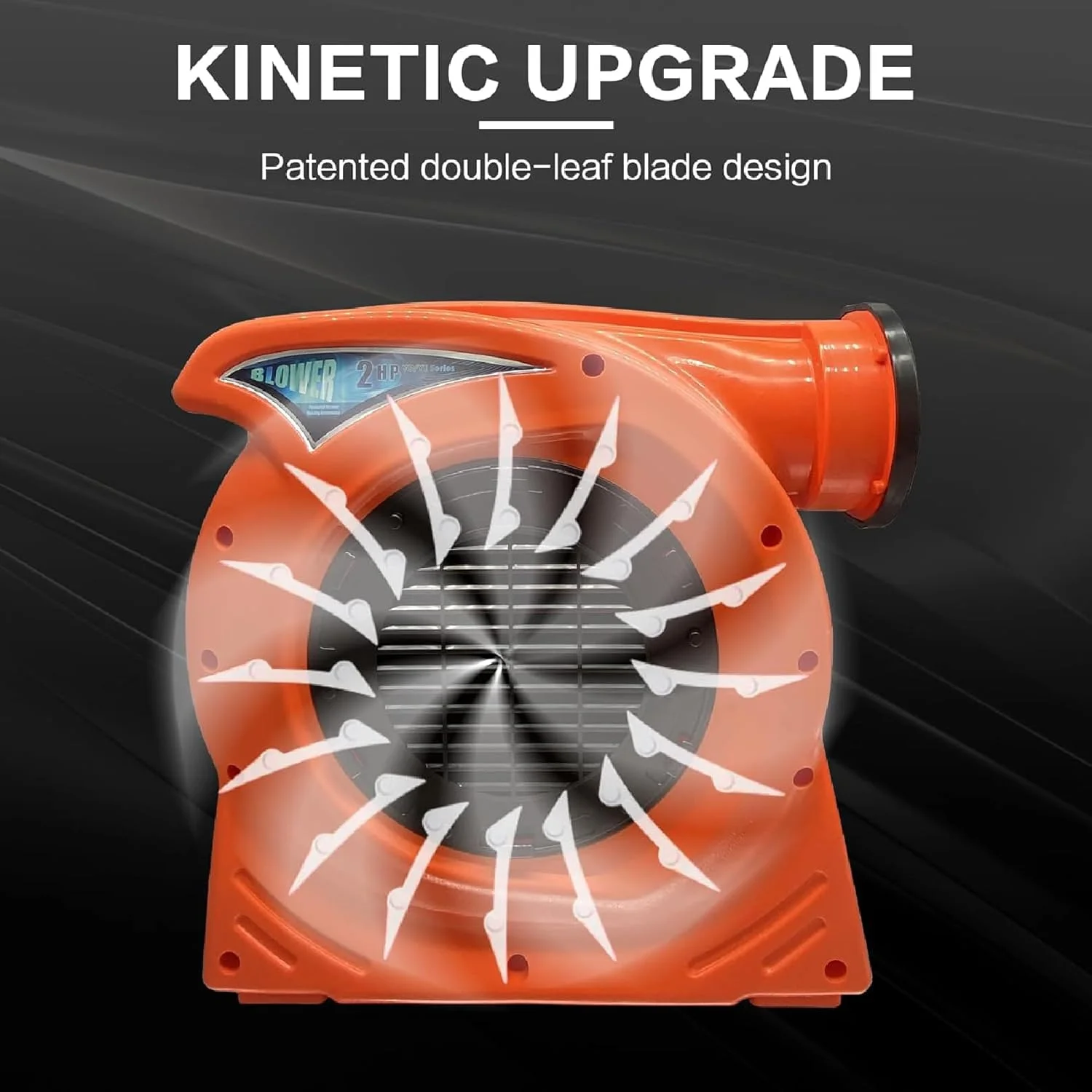دمنده هوا ADORZ با قدرت 2 اسب بخار | دمنده های بادی کم مصرف 1500 واتی فن قدرتمند تجاری قابل حمل برای خانه های بادی بزرگ، قلعه بادی و سرسره دمنده هوا ADORZ با قدرت 2 اسب بخار | دمنده های بادی کم مصرف 1500 واتی فن قدرتمند تجاری قابل حمل برای خانه های بادی بزرگ، قلعه بادی و سرسره