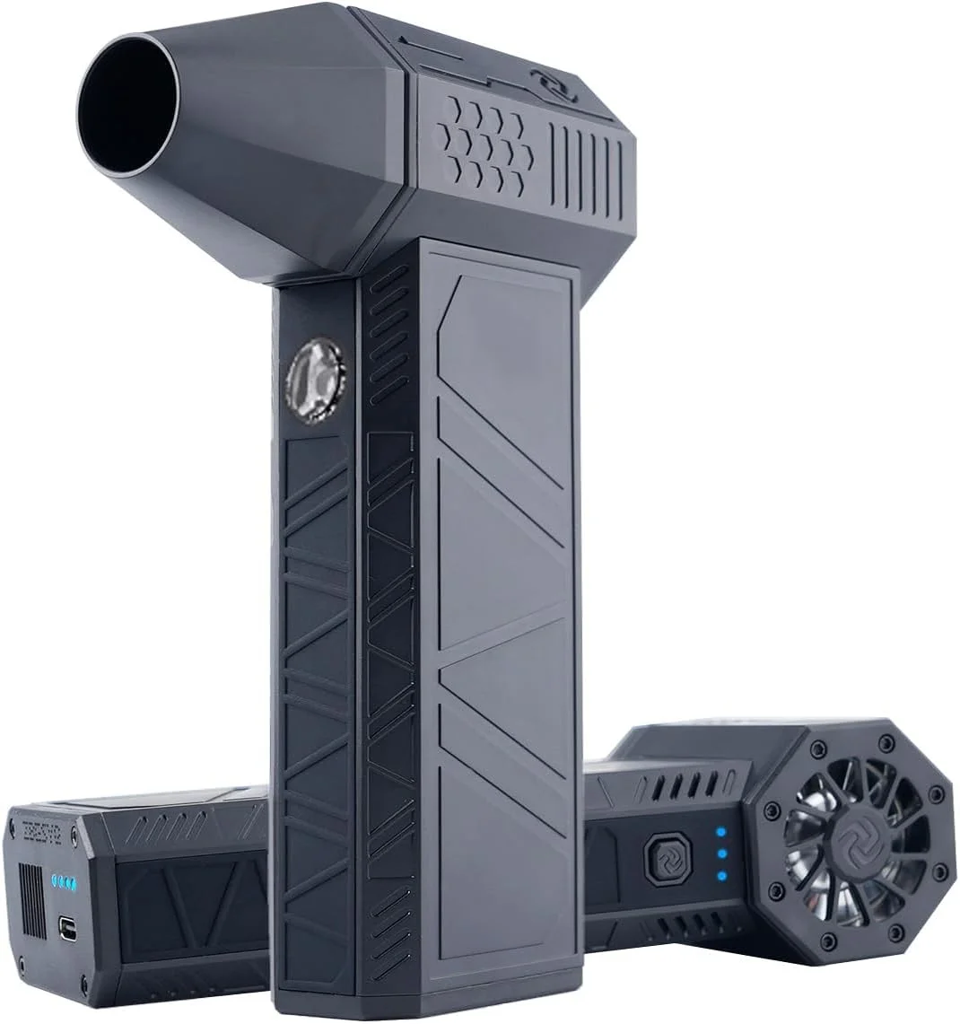 دمنده هوا - مینی دمنده هوا با سرعت قابل تنظیم 130,000 دور در دقیقه | دمنده جت توربو دستی برای تمیز کردن لوازم الکترونیکی، کمپینگ، استفاده در فضای باز - دمنده خشک کن جت پرسرعت قابل حمل دمنده هوا - مینی دمنده هوا با سرعت قابل تنظیم 130,000 دور در دقیقه | دمنده جت توربو دستی برای تمیز کردن لوازم الکترونیکی، کمپینگ، استفاده در فضای باز - دمنده خشک کن جت پرسرعت قابل حمل