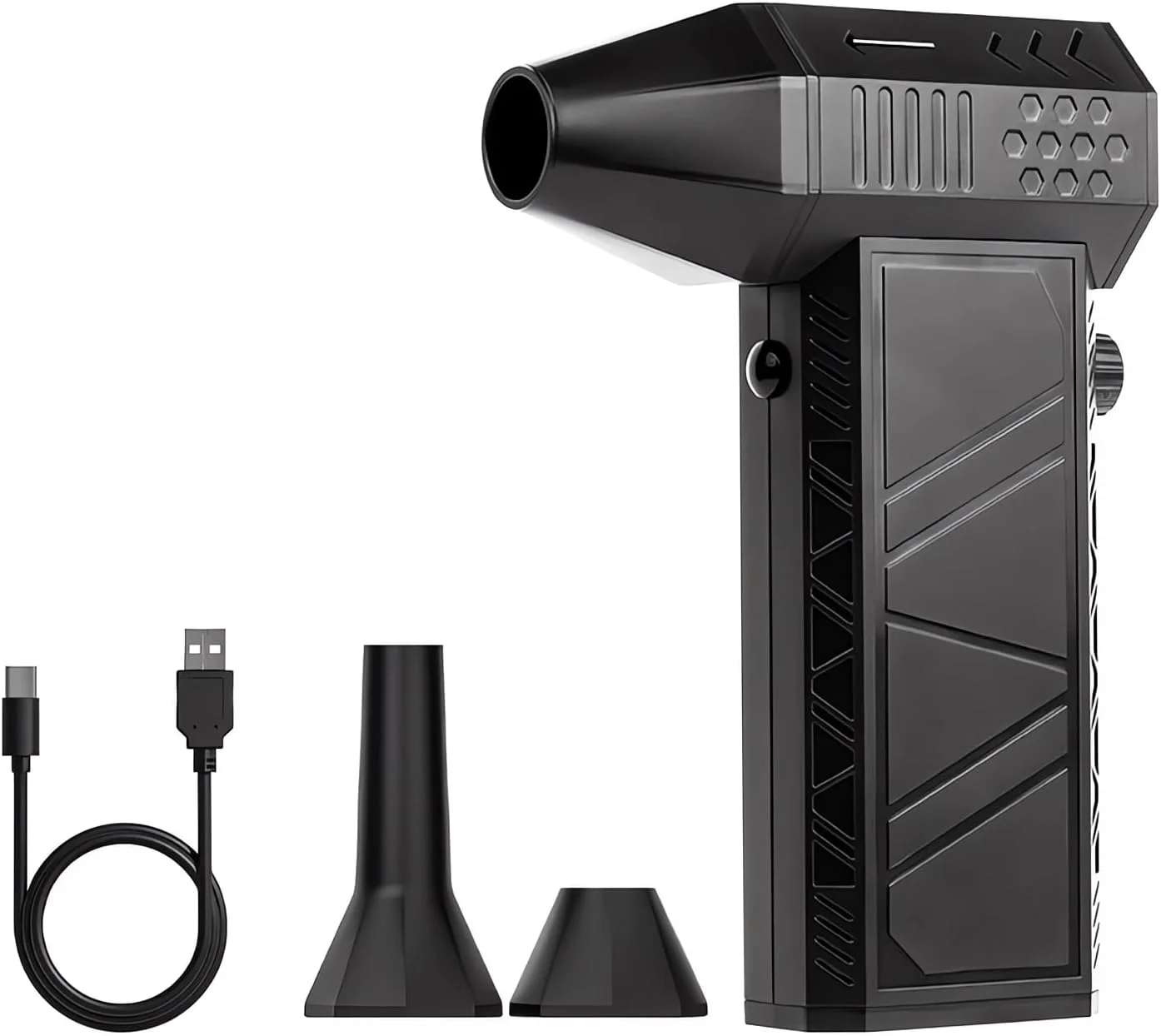 دمنده هوا OYDAS، فن جت گردگیر هوا با سرعت 130000 دور در دقیقه، سرعت قابل تنظیم بیش از 5 دنده، گردگیر هوای مینی دستی برای تمیز کردن، استفاده در کمپینگ در فضای باز، دمنده خشک کن جت قابل حمل (X6-مشکی) دمنده هوا OYDAS، فن جت گردگیر هوا با سرعت 130000 دور در دقیقه، سرعت قابل تنظیم بیش از 5 دنده، گردگیر هوای مینی دستی برای تمیز کردن، استفاده در کمپینگ در فضای باز، دمنده خشک کن جت قابل حمل (X6-مشکی)