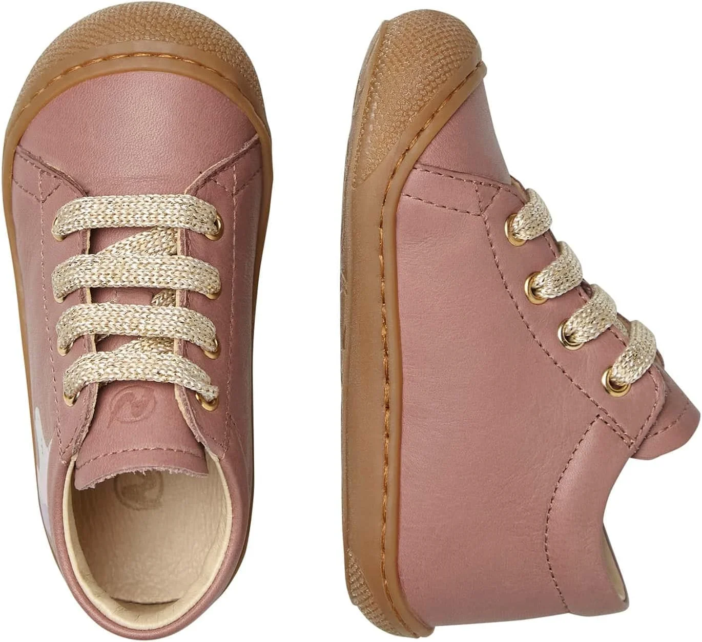 کفش های اولین قدم دخترانه Naturino Cocoon Unicorn 2 مناسب برای یادگیری راه رفتن