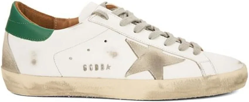 کفش‌های کتانی دخترانه GG.DB Golden Goose، کفش‌های ورزشی کلاسیک بنددار، مناسب پیاده‌روی در فضای باز، تنفس‌پذیر و تخت