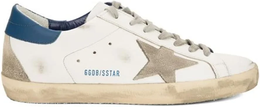 کفش‌های کتانی دخترانه GG.DB Golden Goose، کفش‌های ورزشی کلاسیک بنددار، مناسب پیاده‌روی در فضای باز، تنفس‌پذیر و تخت