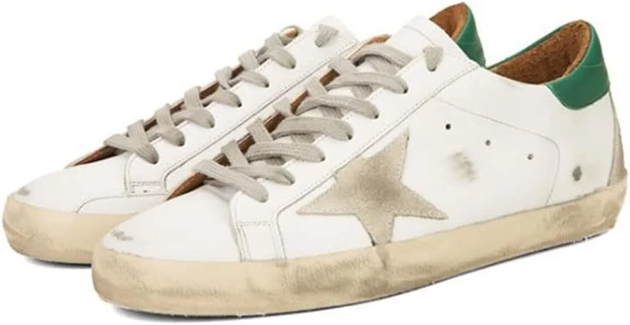 کفشهای کتانی دخترانه GG.DB Golden Goose، کفشهای ورزشی کلاسیک بنددار، مناسب پیادهروی در فضای باز، تنفسپذیر و تخت کفشهای کتانی دخترانه GG.DB Golden Goose، کفشهای ورزشی کلاسیک بنددار، مناسب پیادهروی در فضای باز، تنفسپذیر و تخت