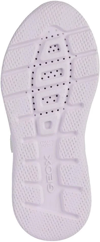 کفش کتانی دخترانه جیوکس مدل Sprintye 11 (مناسب کودکان کوچک و بزرگ)، سفید/چند رنگ، سایز 3