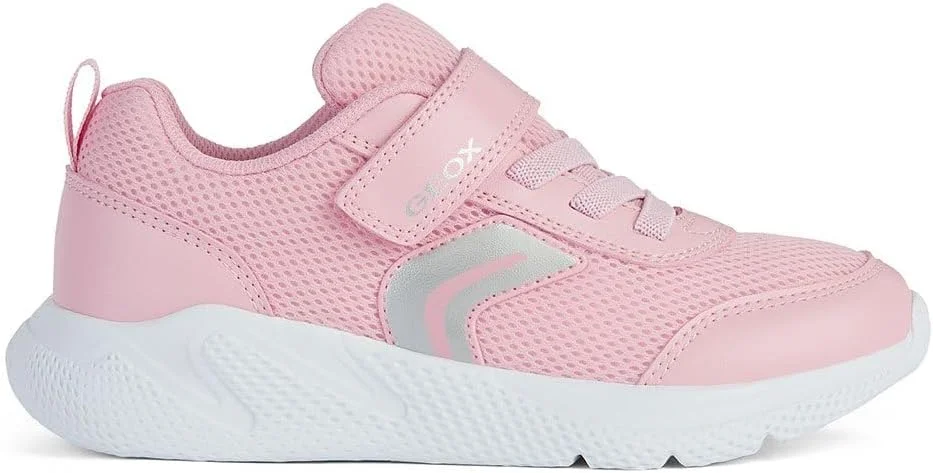 کفش کتانی دخترانه جیوکس مدل Sprintye 11 (مناسب کودکان کوچک و بزرگ), رنگ سالمون, سایز 3.5