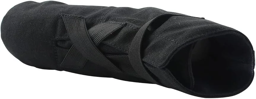 کفش رقص جاز مشکی Exgingle، کفش باله و رقص برای کودکان و بزرگسالان