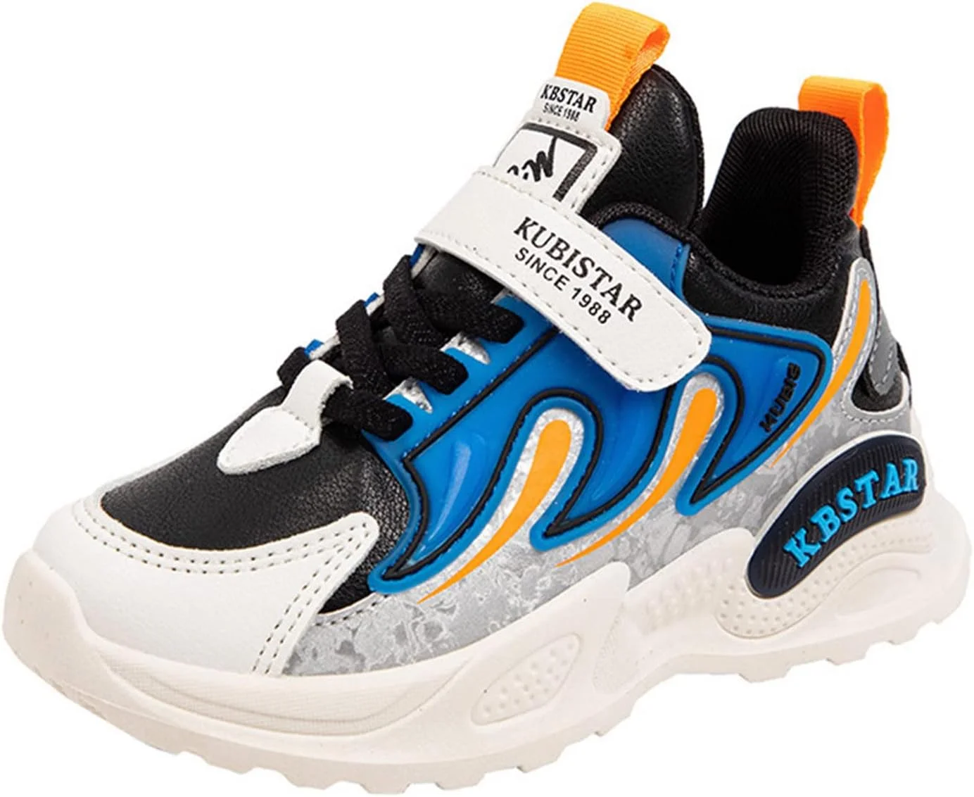 کفش‌های کتانی پلتفرمی Dinglong برای کودکان نوپا/کودکان کوچک/کودکان بزرگ سایز 1 تا 13، کف نرم، ورزشی، تنیس، مناسب برای استفاده روزانه