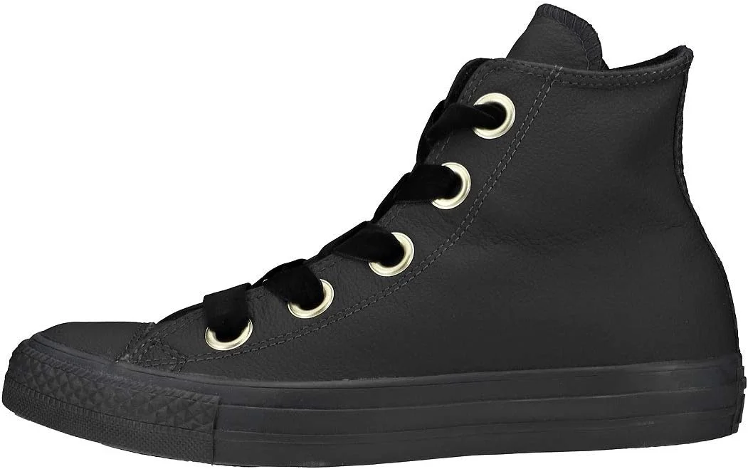 کفش کتانی ساق بلند دخترانه کانورس مدل Chuck Taylor CTAS Big Eyelets کفش کتانی ساق بلند دخترانه کانورس مدل Chuck Taylor CTAS Big Eyelets
