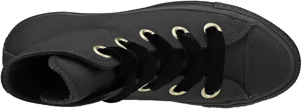 کفش کتانی ساق بلند دخترانه کانورس مدل Chuck Taylor CTAS Big Eyelets کفش کتانی ساق بلند دخترانه کانورس مدل Chuck Taylor CTAS Big Eyelets