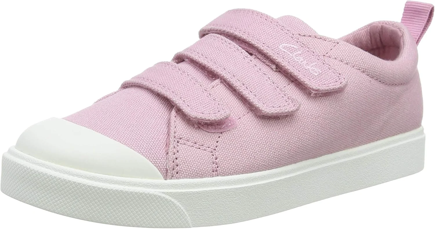 کفش کتانی دخترانه ساق کوتاه Clarks City Vibe K