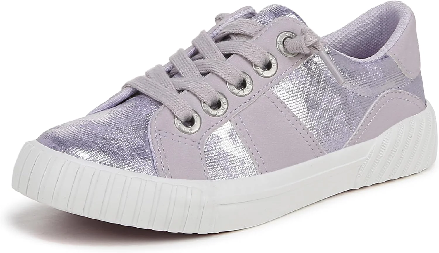 کفش کتانی دخترانه بچگانه بلوفیش مالیبو مدل Wave Kids Sparkle رنگ متالیک یاسی سایز 11 M