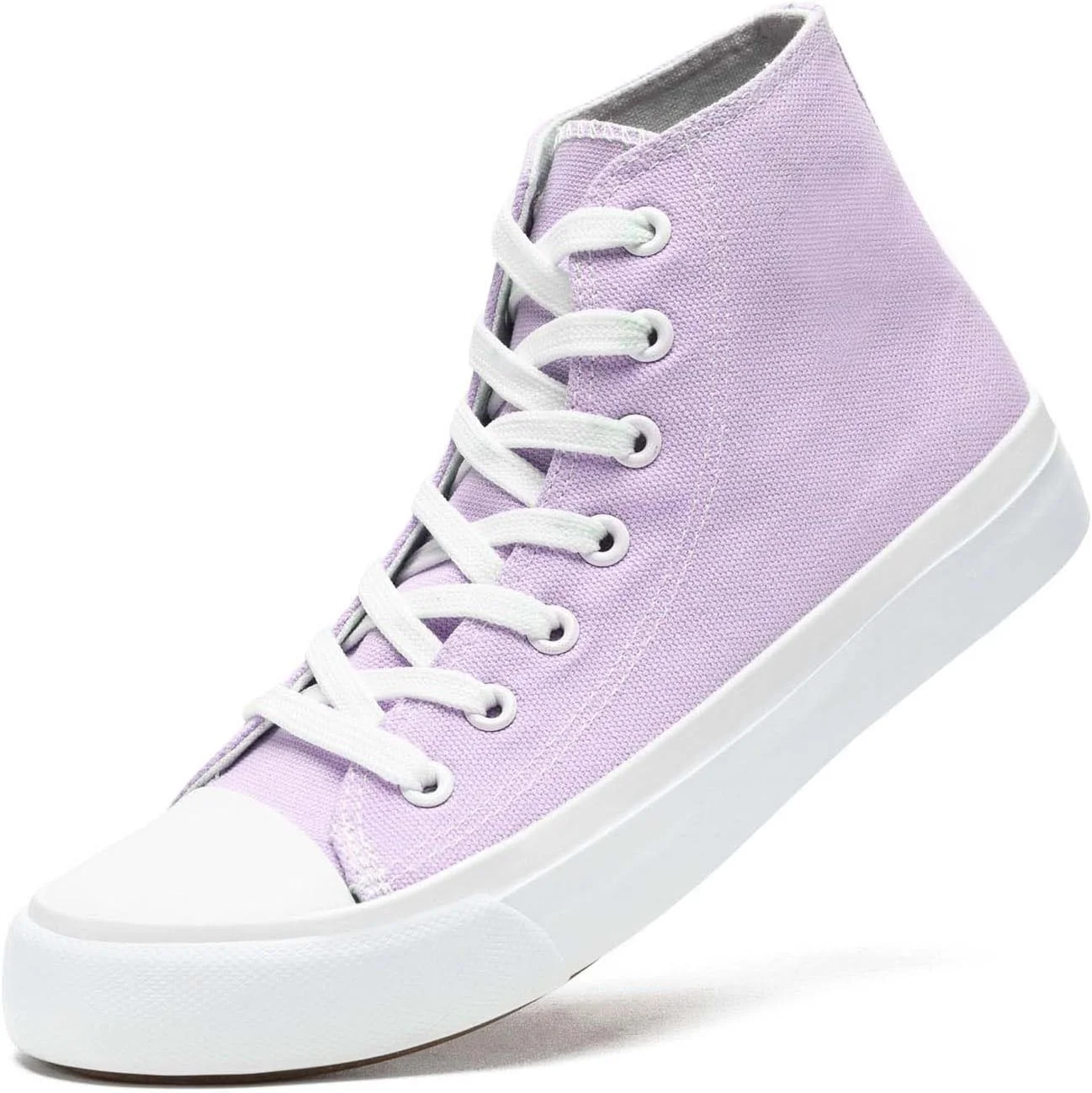 کفش‌های کتانی بچگانه xinlanlin برای دختران و پسران، ساق بلند، بند دار، کفش‌های مد روز بومى، راحت، کلاسیک، مناسب دویدن و پیاده‌روی