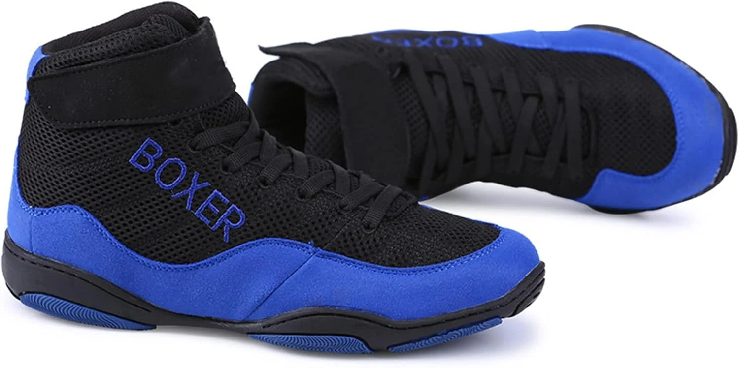 کفش کشتی و مبارزه برای پسران و دختران، کفش های تمرینی وزنه برداری، بوت های ورزشی سبک وزن بوکس توری برای کودکان و نوجوانان کفش کشتی و مبارزه برای پسران و دختران، کفش های تمرینی وزنه برداری، بوت های ورزشی سبک وزن بوکس توری برای کودکان و نوجوانان