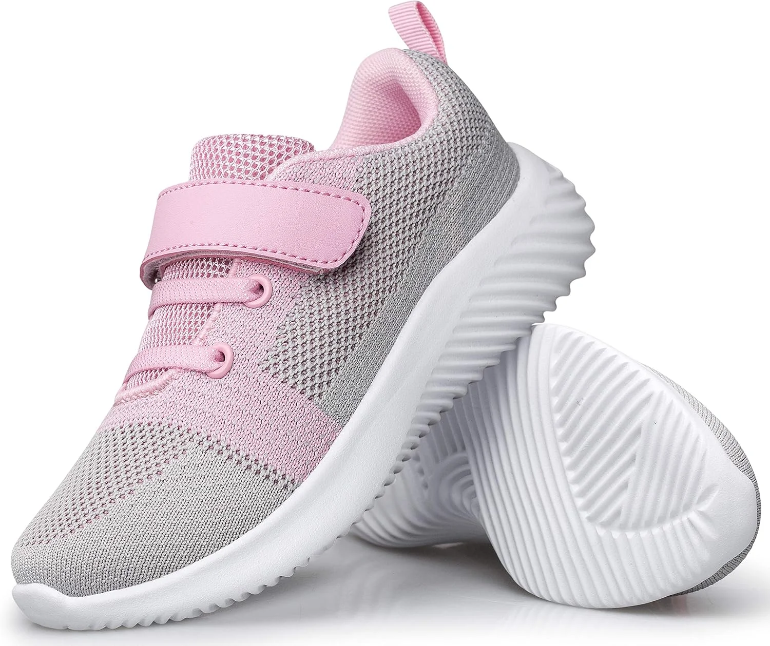 کفش ورزشی بچگانه Wonvatu، مناسب برای کودکان نوپا و خردسال، با بند چسبی زیبا، مناسب پیاده روی، دویدن و ورزش