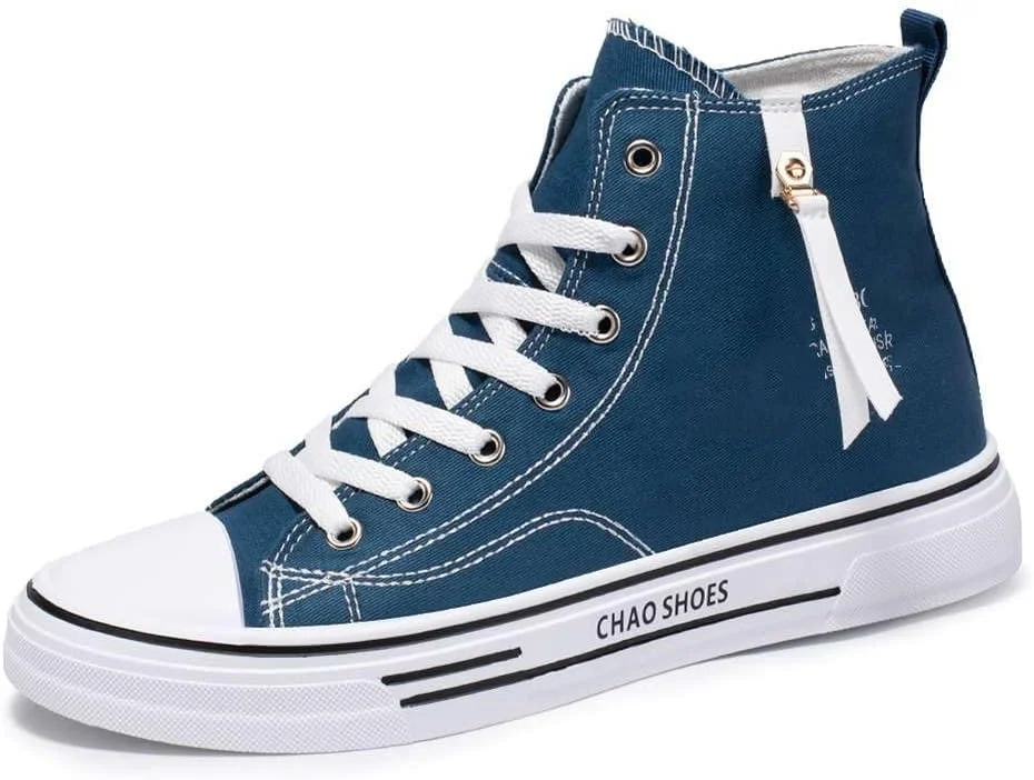 کفش های کتانی ساق بلند مردانه WILTENA، کفش های غیر رسمی خیابانی پسرانه مناسب فضای باز