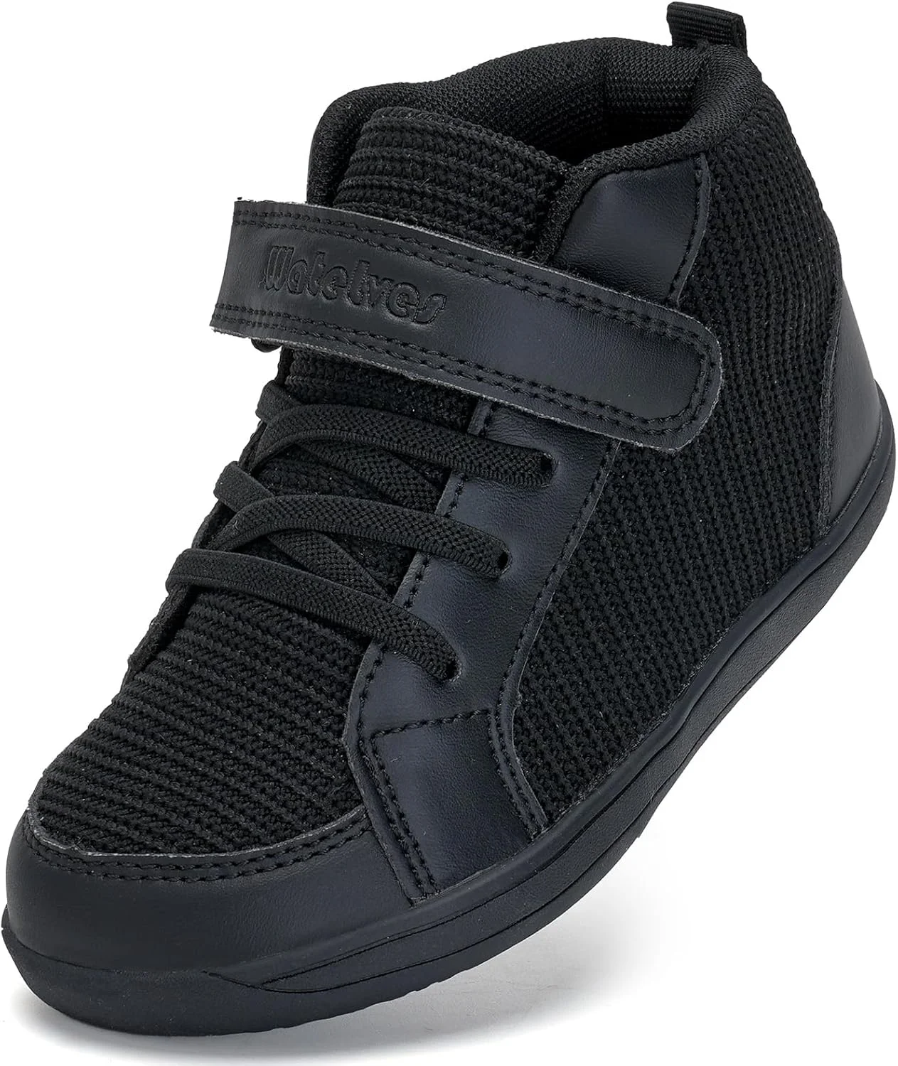 کفش های پهن و پابرهنه کودکانه WateLves، مناسب برای پسران و دختران، کفش های کتانی و بوت های ساق بلند مینیمالیستی زمستانی برای پیاده روی در داخل و خارج از منزل | پهن شدن طبیعی | تناسب انعطاف پذیر