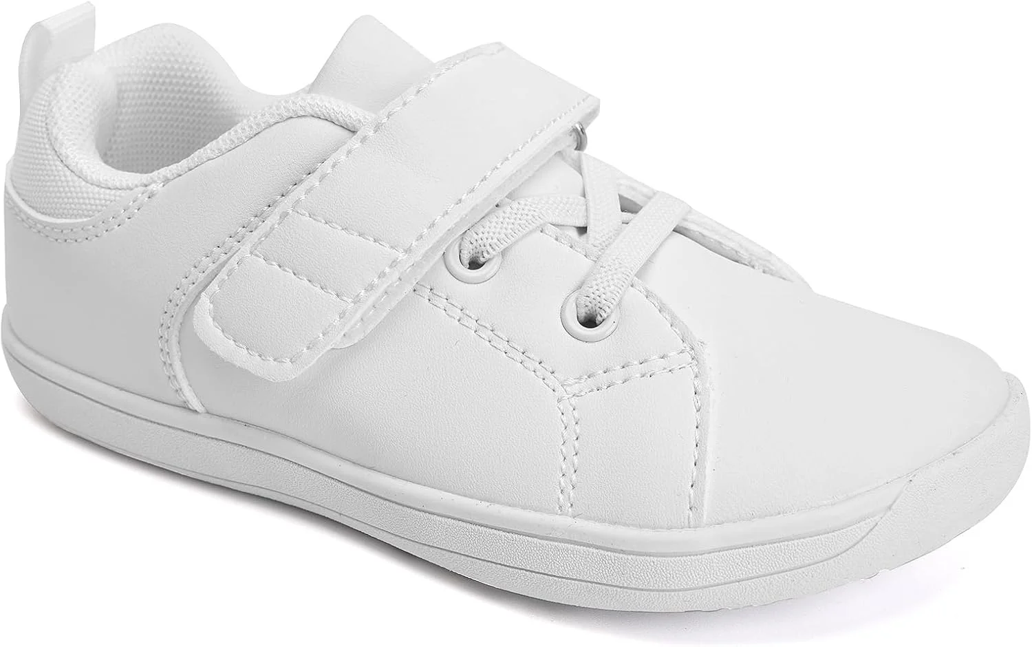 کفش های پیاده روی اولیه کودک نوپا WateLves، کفش های پهن پابرهنه، کفش های یونیفرم چرمی دخترانه پسرانه، کفش های کتانی مینیمالیستی سبک وزن و طبیعی