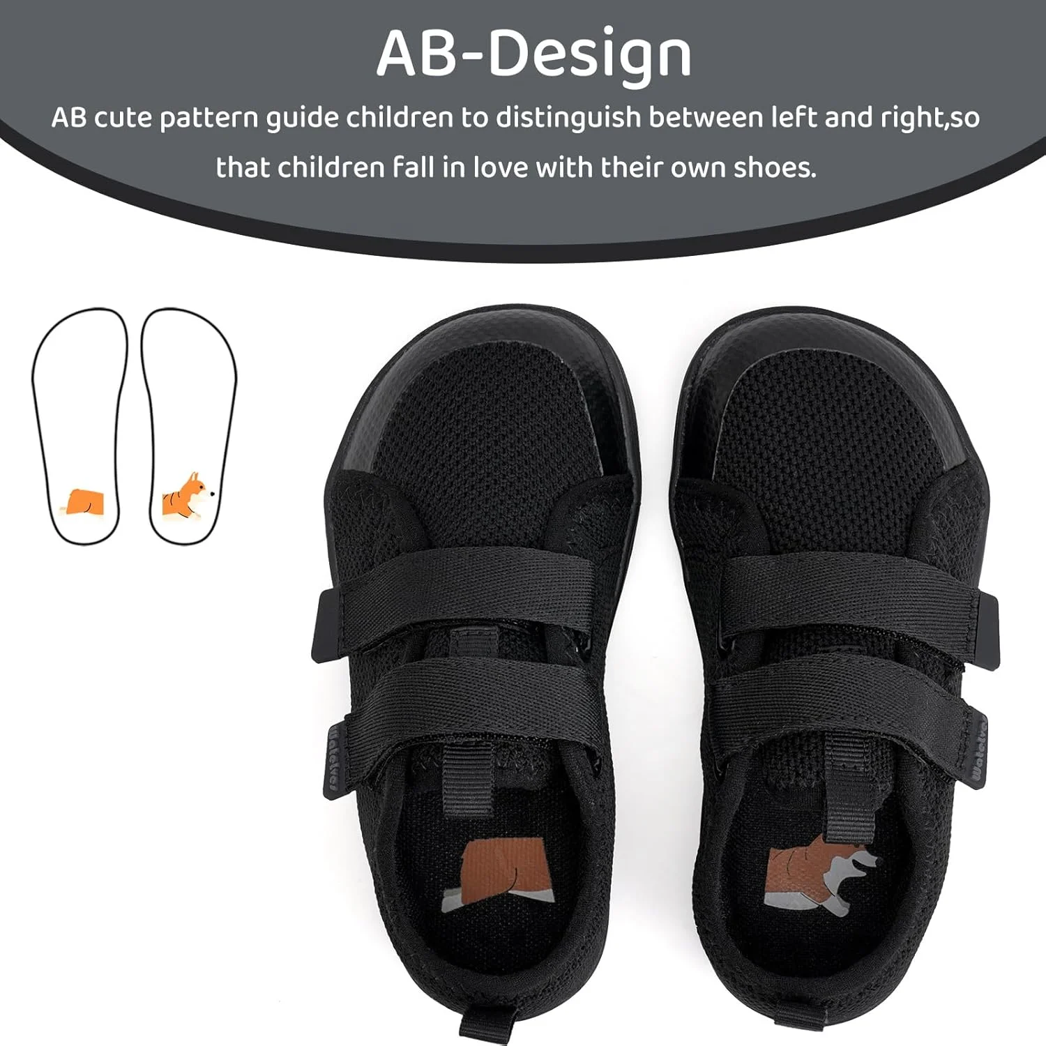 کفش های پهن پای برهنه WateLves برای کودکان نوپا و خردسال، اولین کفش های پیاده روی دخترانه و پسرانه، تنفسی، زیرو دراپ، کتانی مینیمالیستی با جعبه پنجه پهن و طبیعی