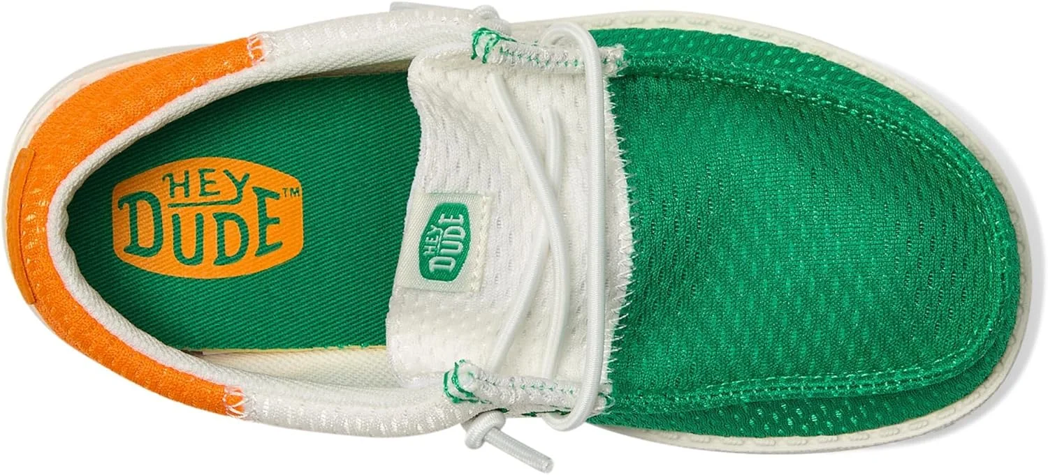 کفش کالج پسرانه بچگانه HEYDUDE Wally Tri طرح پرچم ایرلند