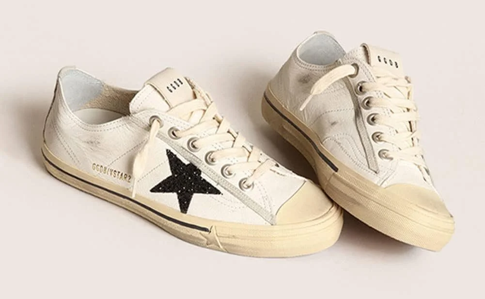 کفش‌های کتانی گلدن گوس پسرانه VONKIE، راحت، تنفس‌پذیر، مناسب پیاده‌روی، چرمی، ساحلی و ورزشی