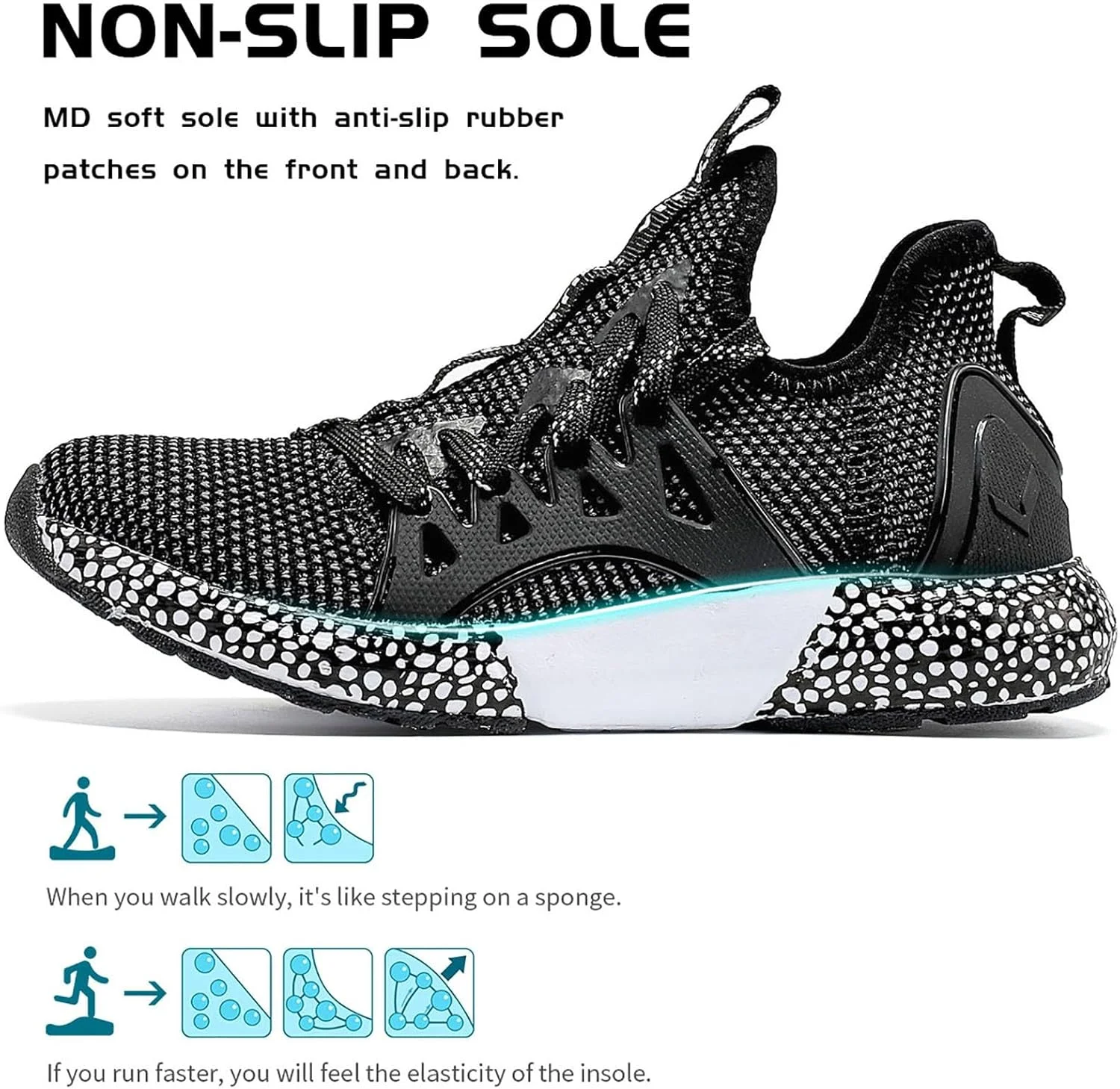 کفش ورزشی بچگانه VITIKE، کفش ورزشی پسرانه، کفش ورزشی، کفش داخل سالن دخترانه، کفش دویدن در فضای باز