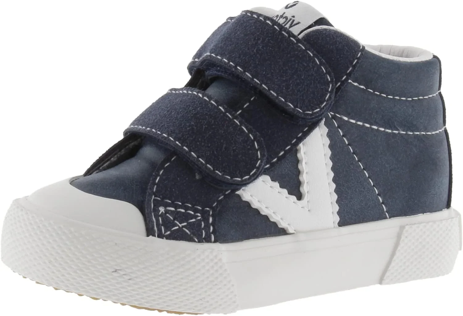 بوت های ساق دار بچه گانه ویکتوریا مدل Tribe چرم مصنوعی، لوگو کنتراست و ضد خش کد 1065176