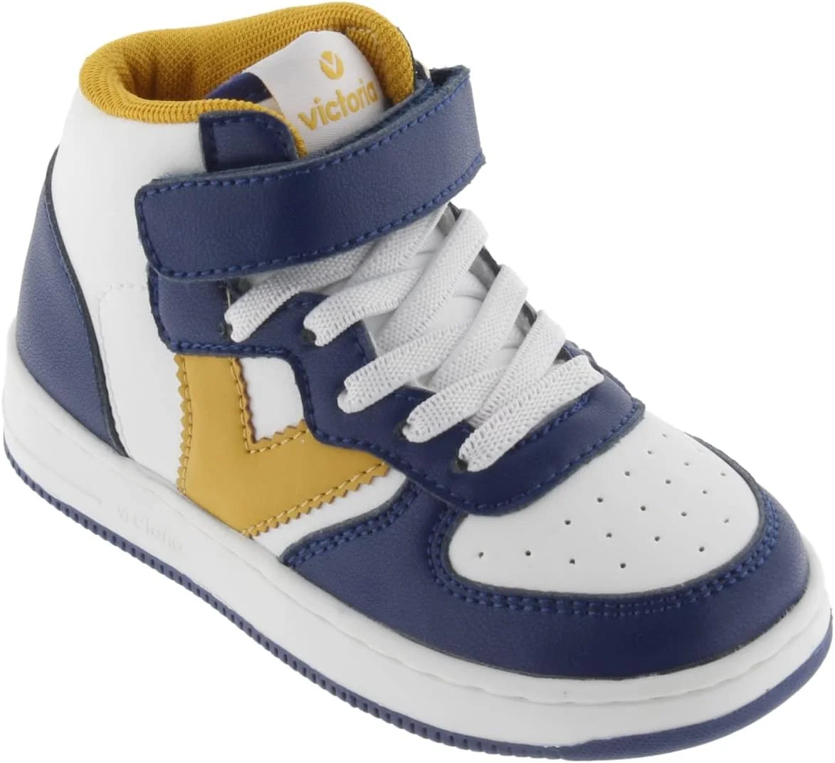 کفش کتانی ساق بلند پسرانه ویکتوریا مدل Tiempo، آبی، سایز 11 M US، آبی، سایز 11 کودکانه کفش کتانی ساق بلند پسرانه ویکتوریا مدل Tiempo، آبی، سایز 11 M US، آبی، سایز 11 کودکانه