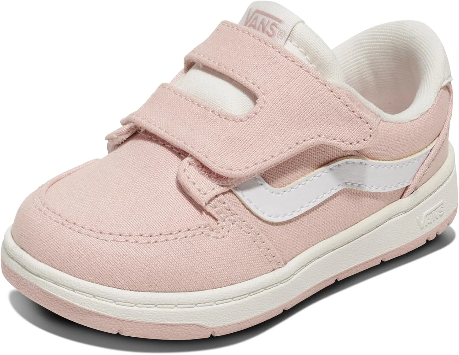 کفش کتانی پسرانه Vans مدل Ryland Ls V، بوم رز سپیا، سایز 4 کودک نوپا