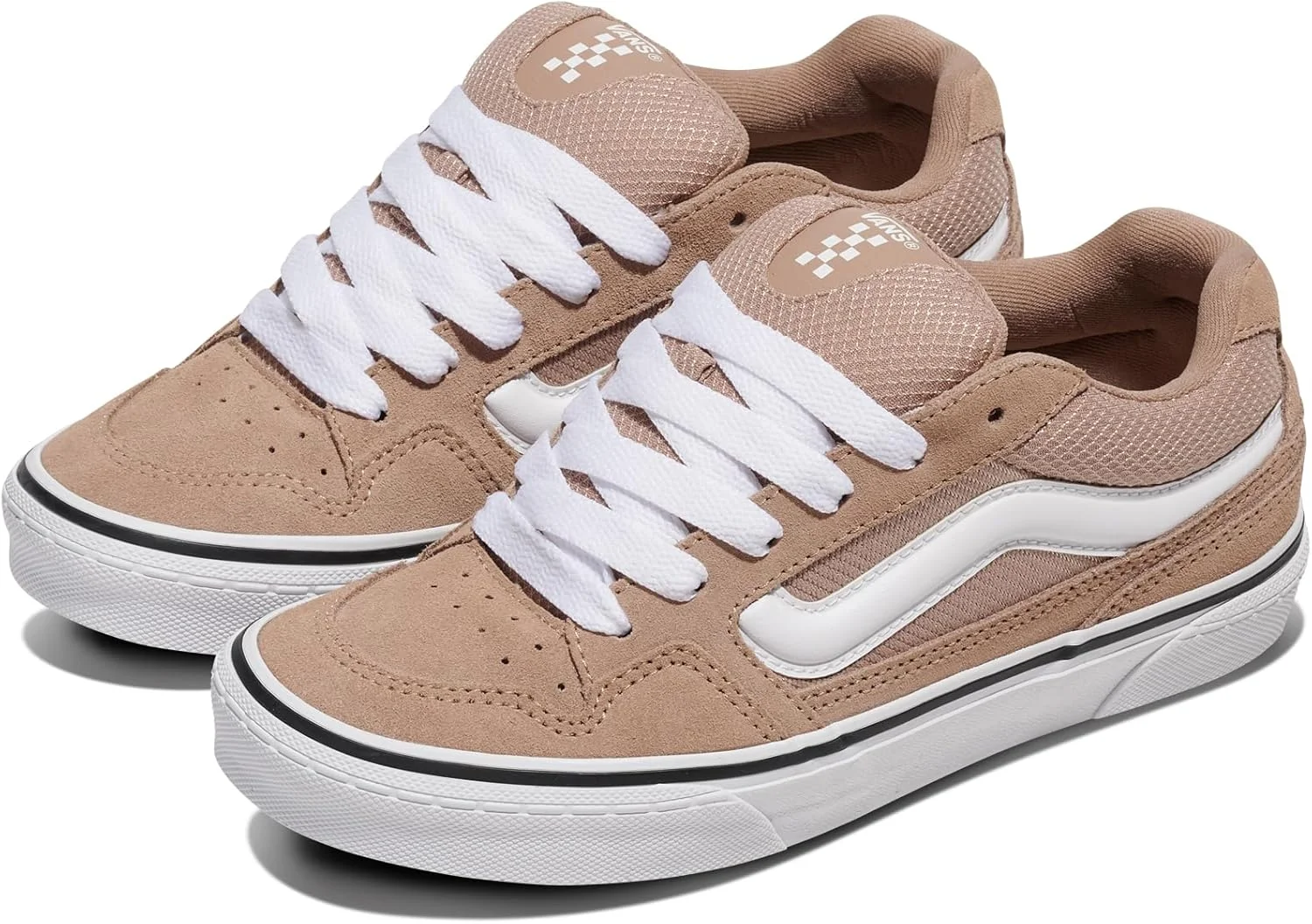 کفش ورزشی زنانه Vans Caldrone، Retro Pop Creme Brule Gold، سایز 40.5 EU