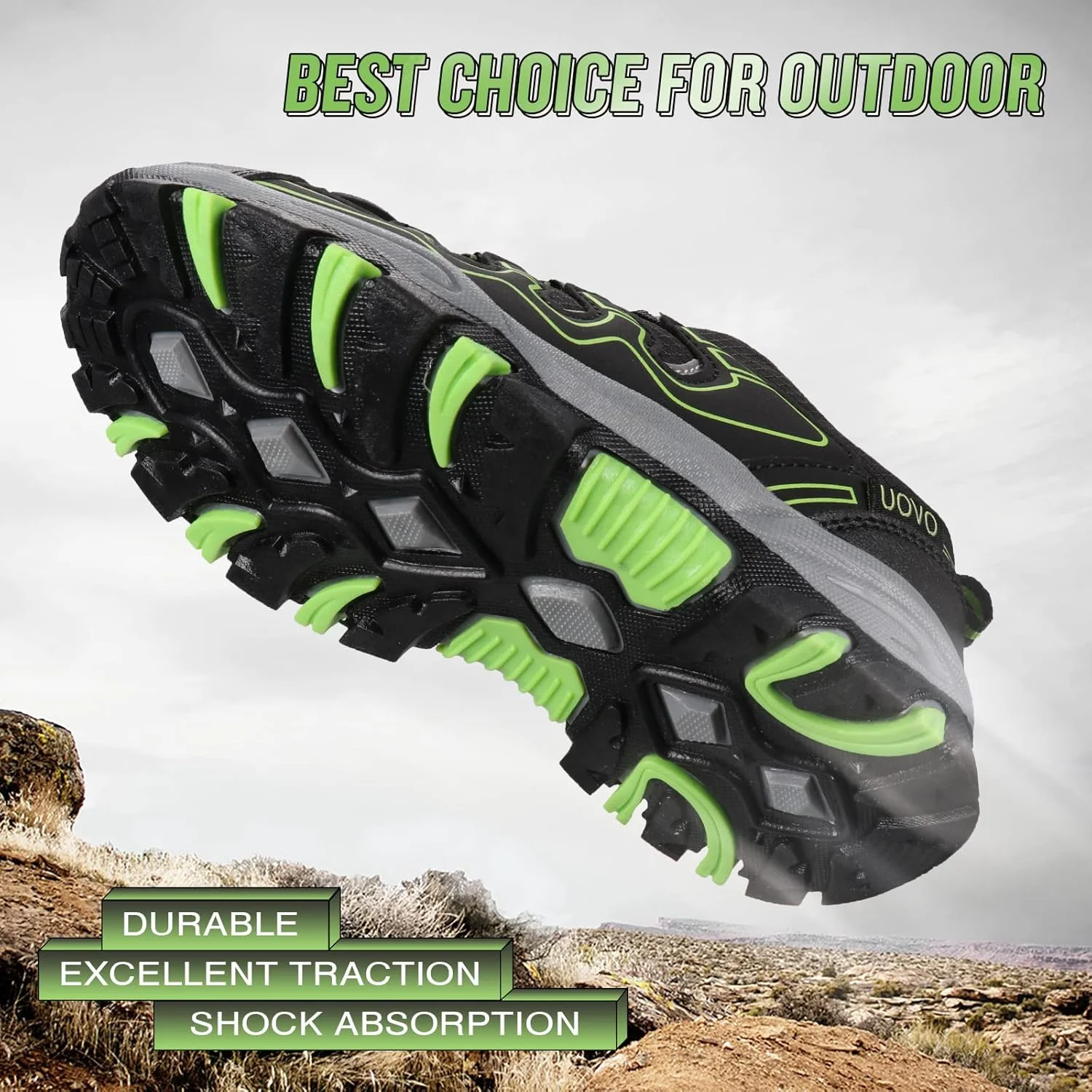 کفش پسرانه UOVO، کتانی پسرانه، کفش تنیس پسرانه، کفش دویدن، کفش پیاده روی ضد آب، کتانی ورزشی فضای باز بچه گانه، ضد لغزش (پسران کوچک/بزرگ) کفش پسرانه UOVO، کتانی پسرانه، کفش تنیس پسرانه، کفش دویدن، کفش پیاده روی ضد آب، کتانی ورزشی فضای باز بچه گانه، ضد لغزش (پسران کوچک/بزرگ)