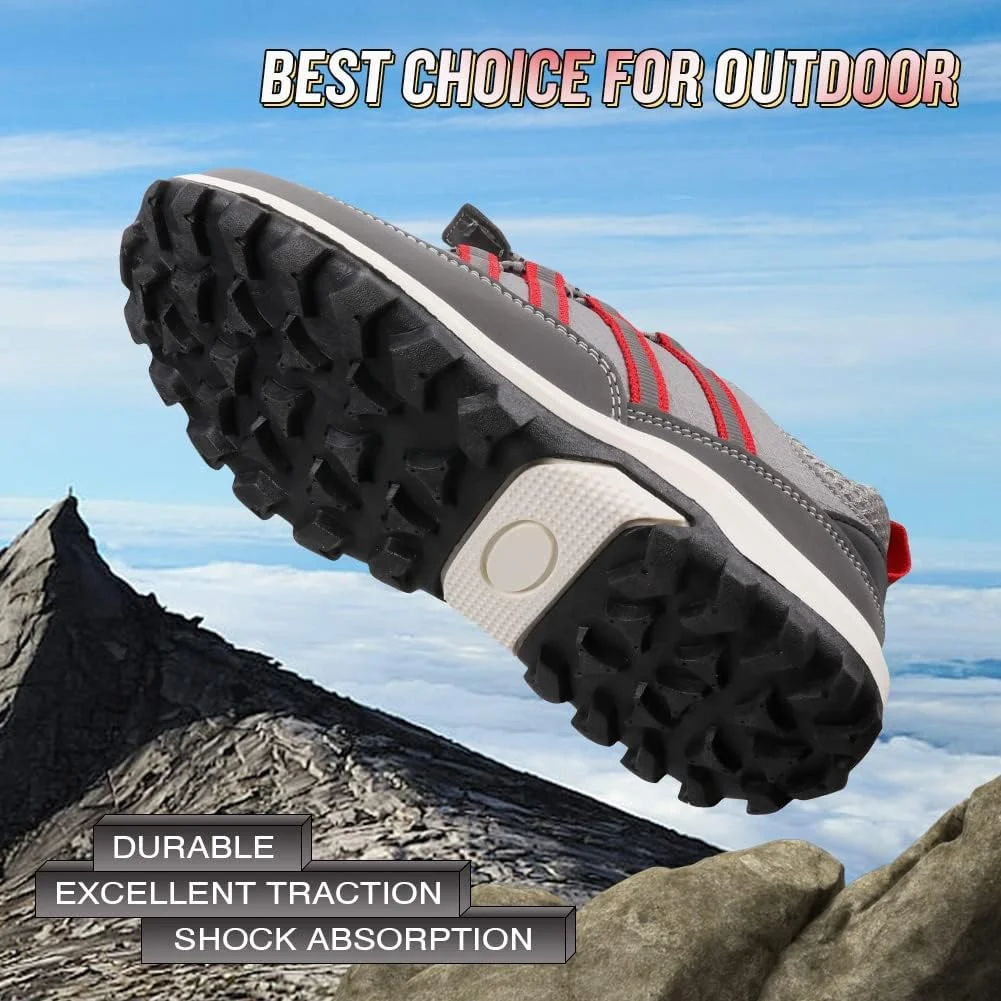 کفش های پسرانه UOVO، کفش تنیس، دویدن، ضد آب، کفش ورزشی پیاده روی، مقاوم در برابر لغزش، مناسب کودکان کوچک/بزرگ، ورزشی و فضای باز