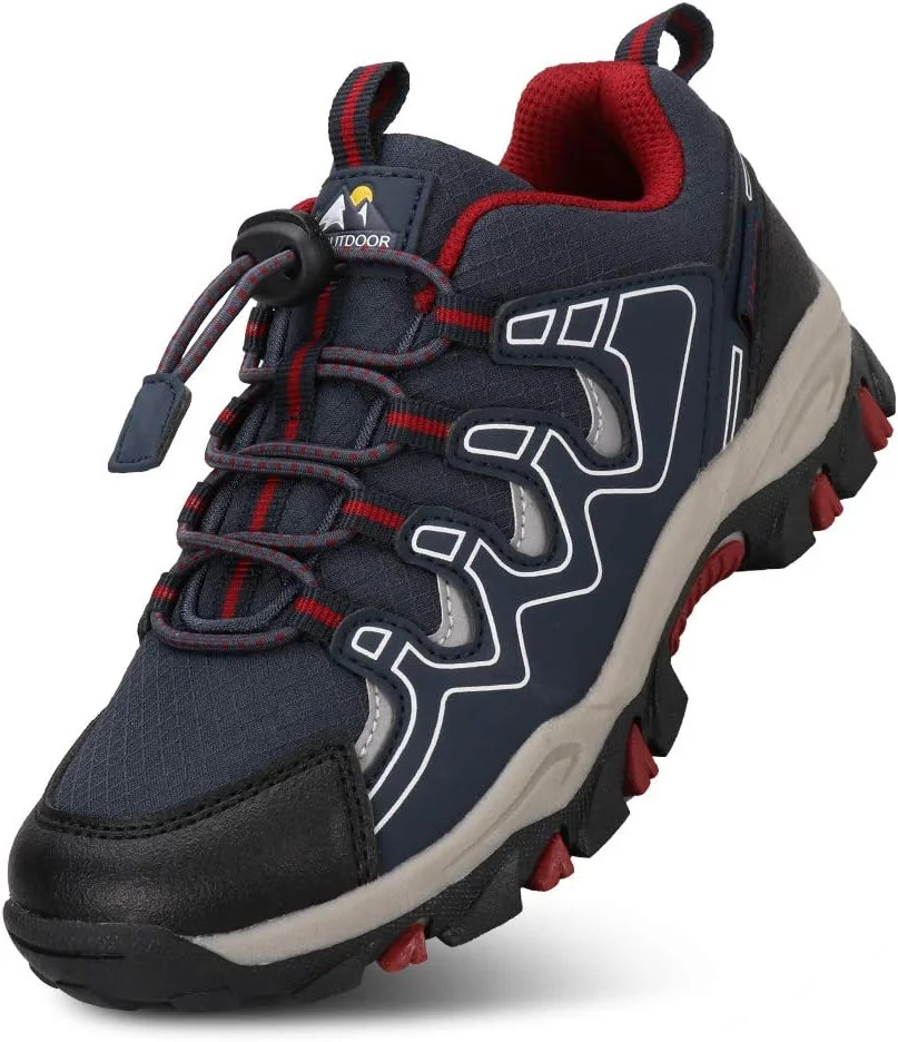 کفش پسرانه UOVO، کفش ورزشی پسرانه، کفش تنیس پسرانه، کفش دویدن، کفش پیاده روی ضد آب، کفش ورزشی فضای باز بچه گانه، ضد لغزش (پسران کوچک/بزرگ)