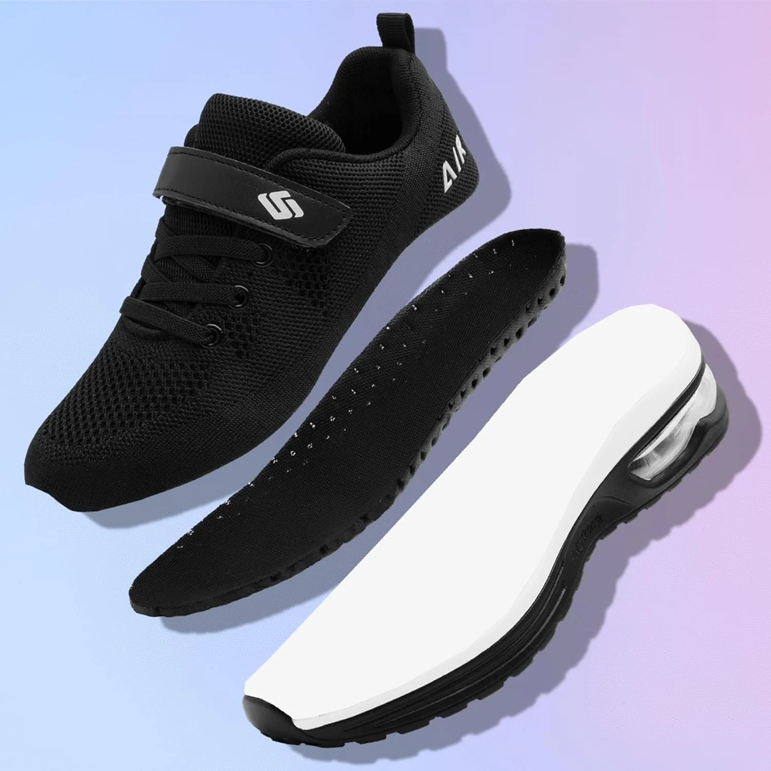 کفش های کتانی بچه گانه یونی استپ، کفش دویدن جاده دخترانه پسرانه، کفش های بچه گانه یونیسکس، کفش های پیاده روی تنفسی در فضای باز، کفش های کتانی ورزشی کودکانه، کفش های مدرسه