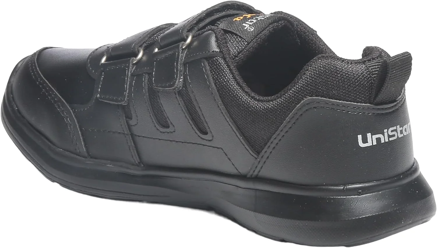 کفش مدرسه ای مشکی یونی استار، فوق العاده نرم با کفی مموری فوم و چرم مصنوعی به همراه ست مداد تراش و پاک کن کفش مدرسه ای مشکی یونی استار، فوق العاده نرم با کفی مموری فوم و چرم مصنوعی به همراه ست مداد تراش و پاک کن