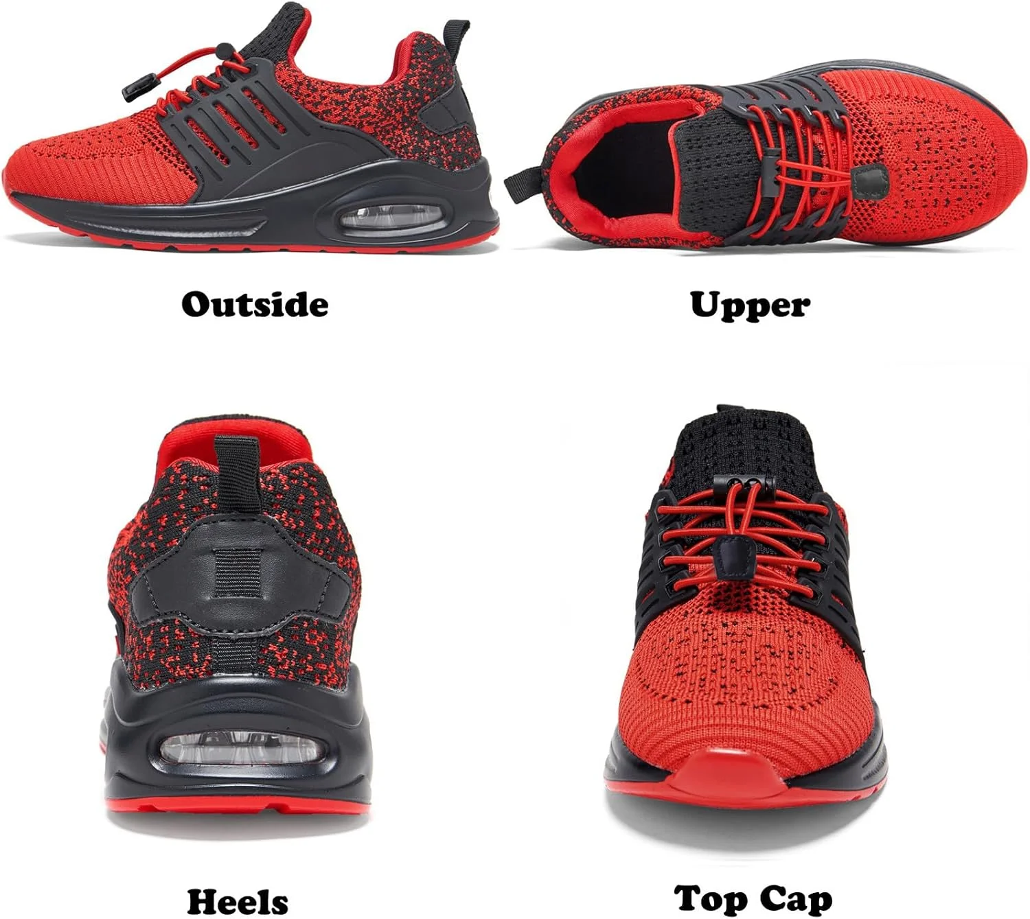 کفش های بچه گانه Ugmikdo، کفش های دویدن و تنیس پسرانه و دخترانه، کفش های هوا، تنفس پذیر، کتانی های مد روز سبک وزن برای ورزش، سالن ورزشی و پیاده روی