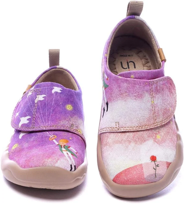 کفش پیاده روی بچگانه UIN، بوت های بافتنی ساق بلند، کفش کتانی سبک وزن راحت و مد روز مادرید، رووری، سایز 9 کودک کوچک