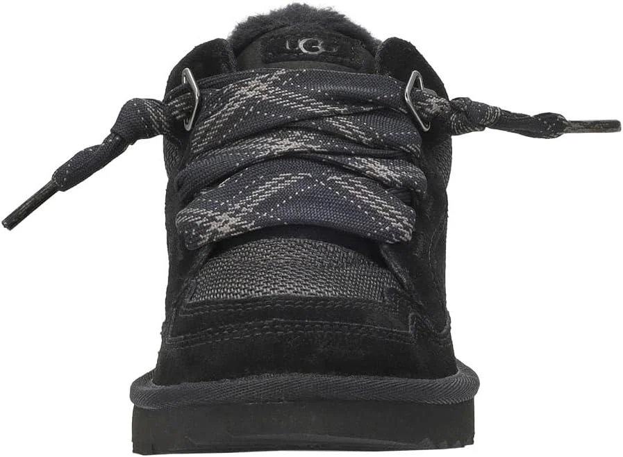 کفش کتانی پسرانه UGG مدل K LOWMEL، مشکی، سایز 3 کودک کوچک