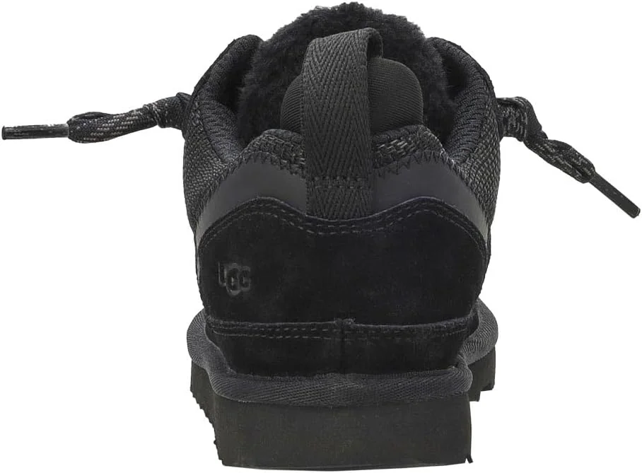 کفش کتانی پسرانه UGG مدل K LOWMEL، مشکی، سایز 3 کودک کوچک