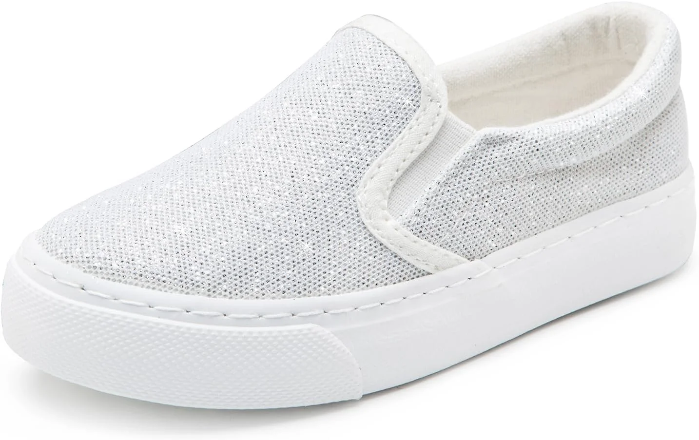 کفش‌های اسنیکرز لغزنده و براق دخترانه تاندون مناسب کودکان 2 تا 10 سال