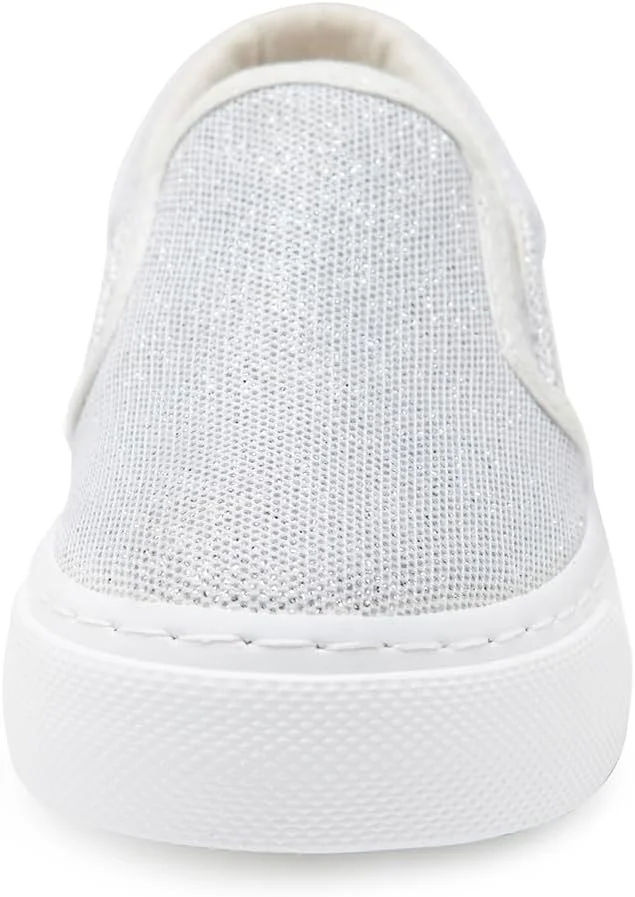 کفش‌های اسنیکرز لغزنده و براق دخترانه تاندون مناسب کودکان 2 تا 10 سال