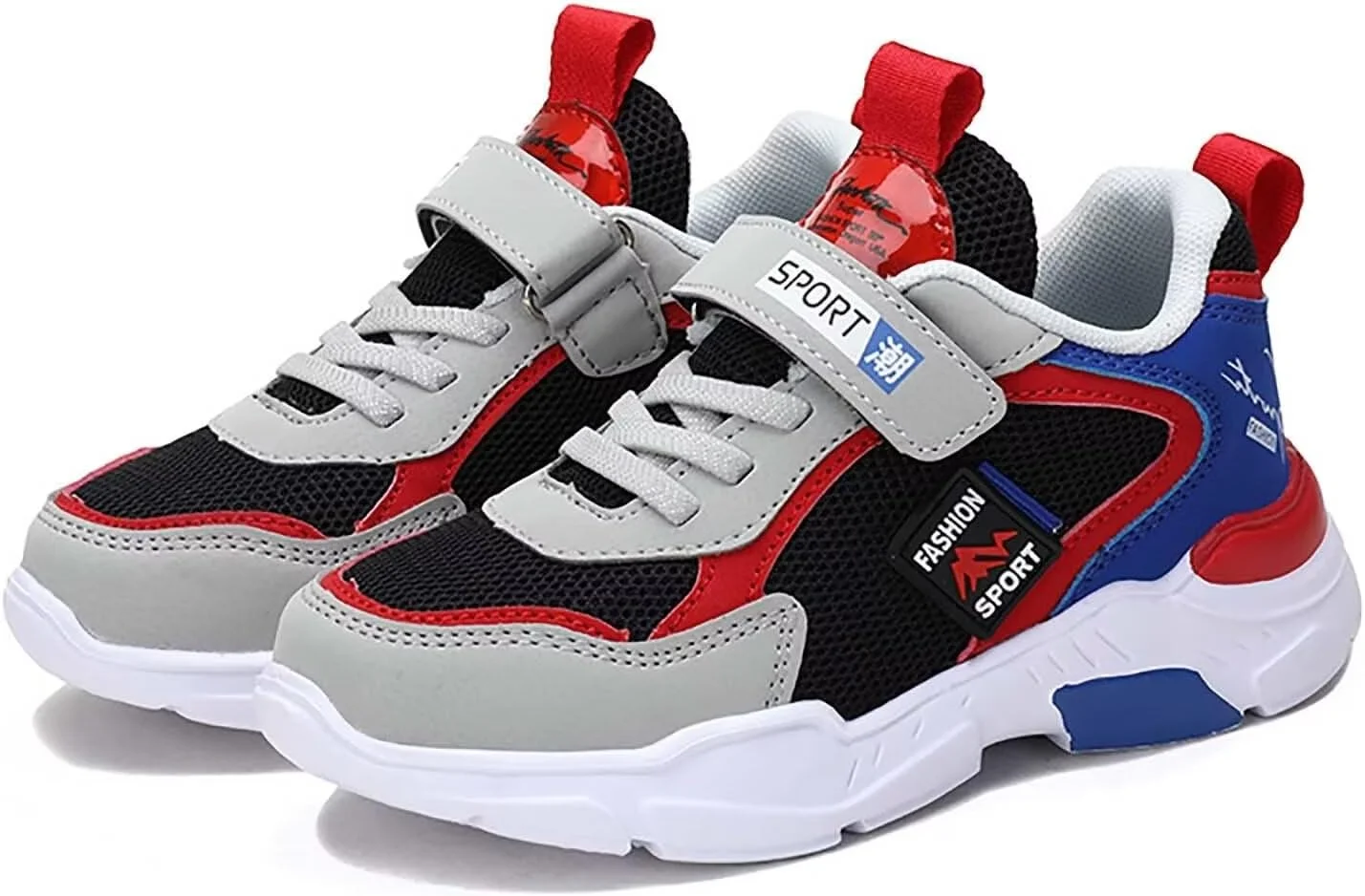 کفش تنیس پسرانه TERBOFIN، کفش ورزشی دویدن، کفش ورزشی کودکان، فوق العاده سبک، تنفس پذیر، نرم، مناسب برای بچه های بزرگ، کفش پیاده روی غیر رسمی مد روز برای تمرینات ورزشی و مدرسه