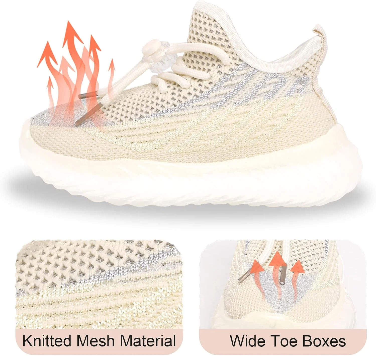 کفشهای کتانی پسرانه و دخترانه Szsppinnshp، کفشهای ورزشی سبک وزن و لغزنده برای دویدن، پیادهروی و ورزش، کفشهای تنیس بنددار و تنفسی برای کودکان نوپا/کودکان کوچک/کودکان بزرگ کفشهای کتانی پسرانه و دخترانه Szsppinnshp، کفشهای ورزشی سبک وزن و لغزنده برای دویدن، پیادهروی و ورزش، کفشهای تنیس بنددار و تنفسی برای کودکان نوپا/کودکان کوچک/کودکان بزرگ