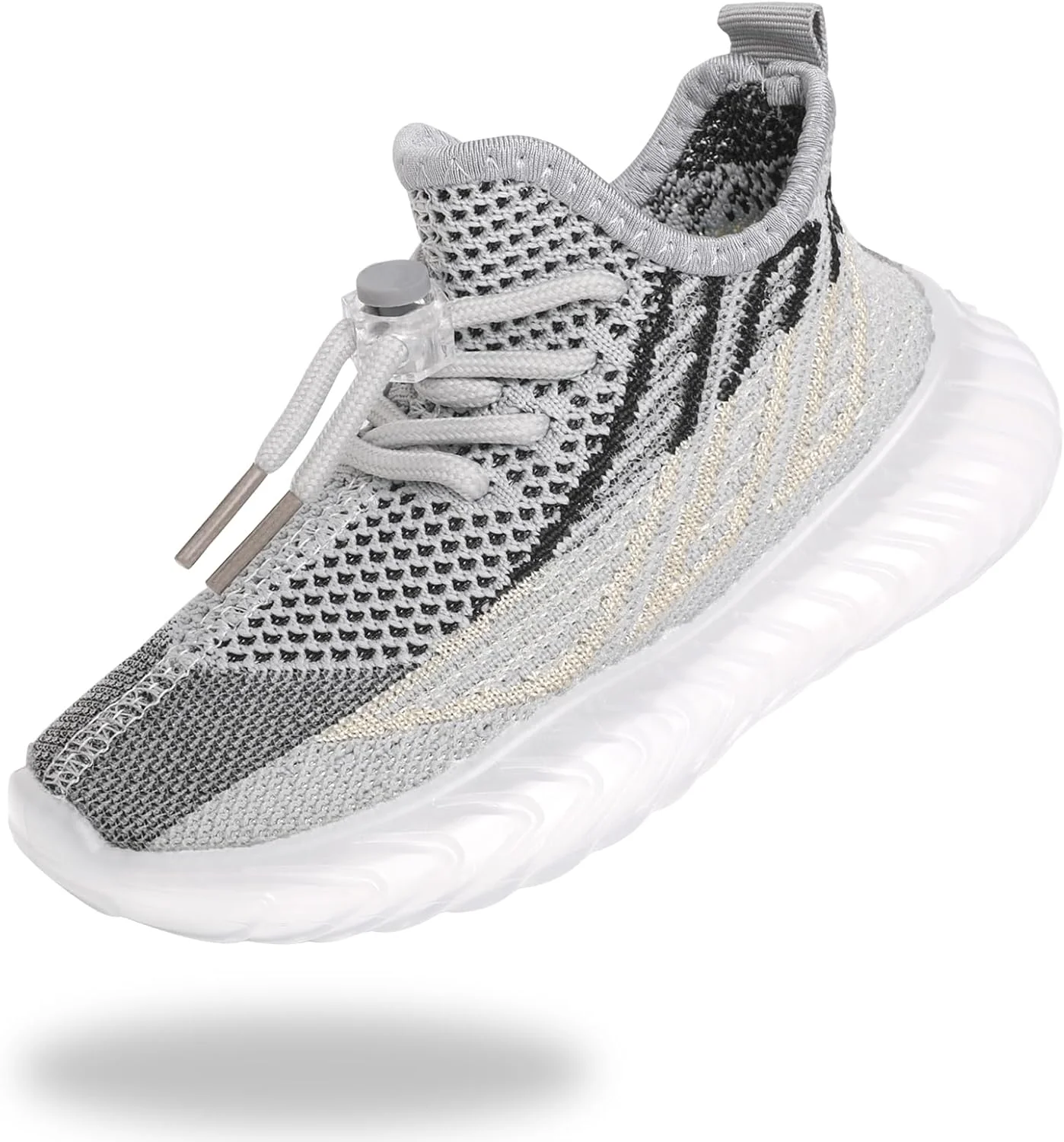 کفش‌های کتانی پسرانه و دخترانه Szsppinnshp، کفش‌های ورزشی سبک وزن لغزنده برای دویدن و پیاده‌روی، کفش‌های تنیس بنددار و تنفسی برای کودکان نوپا/کودکان کوچک/کودکان بزرگ