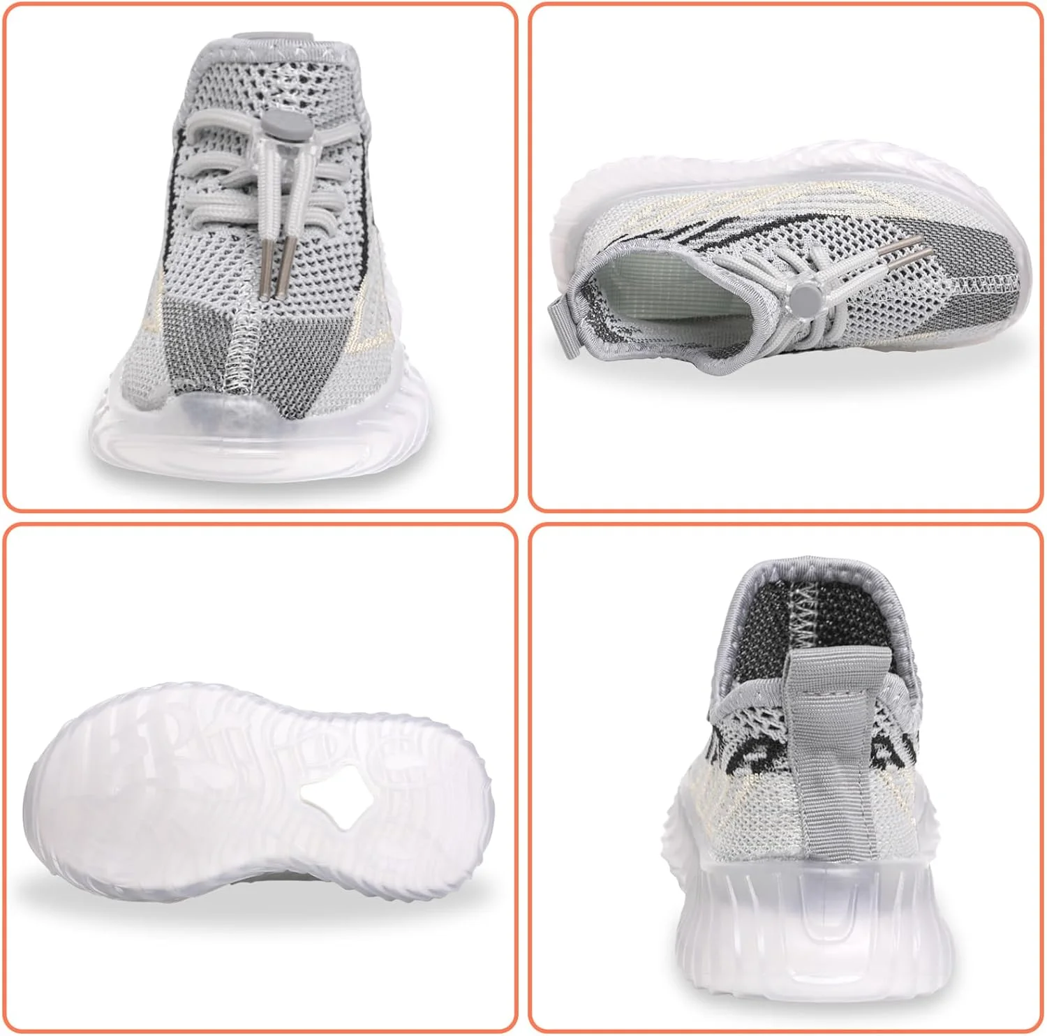 کفشهای کتانی پسرانه و دخترانه Szsppinnshp، کفشهای ورزشی سبک وزن لغزنده برای دویدن و پیادهروی، کفشهای تنیس بنددار و تنفسی برای کودکان نوپا/کودکان کوچک/کودکان بزرگ کفشهای کتانی پسرانه و دخترانه Szsppinnshp، کفشهای ورزشی سبک وزن لغزنده برای دویدن و پیادهروی، کفشهای تنیس بنددار و تنفسی برای کودکان نوپا/کودکان کوچک/کودکان بزرگ