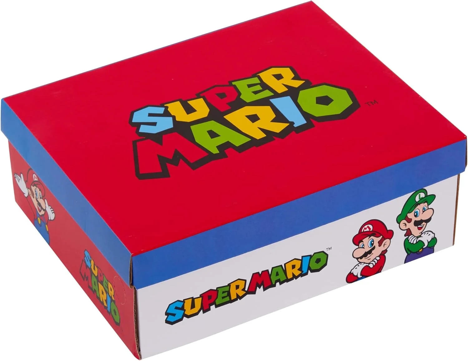 کفش ورزشی ساق بلند چراغ دار سوپر ماریو برادرز - کفش اسکیت چراغ دار پسرانه