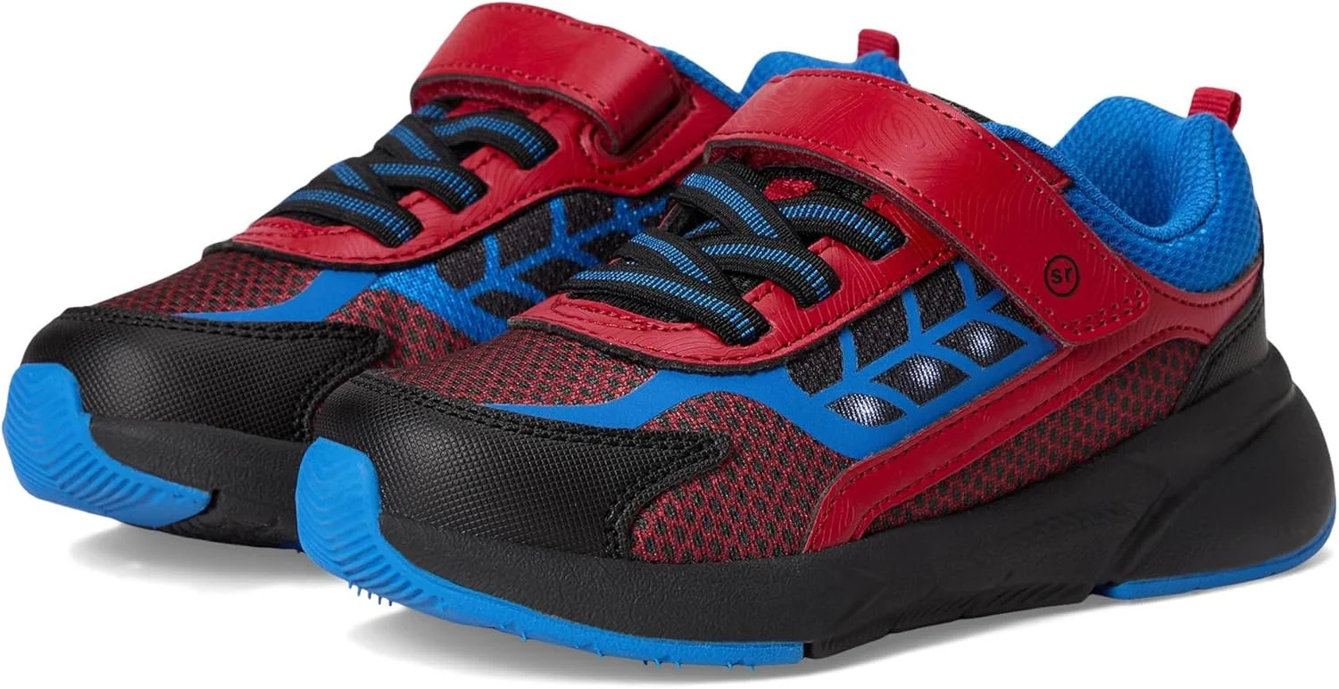 کفش کتانی استراید رایت مدل Sr Equilibrium Adapt، مشکی/قرمز، سایز 13 X-Wide کودکانه