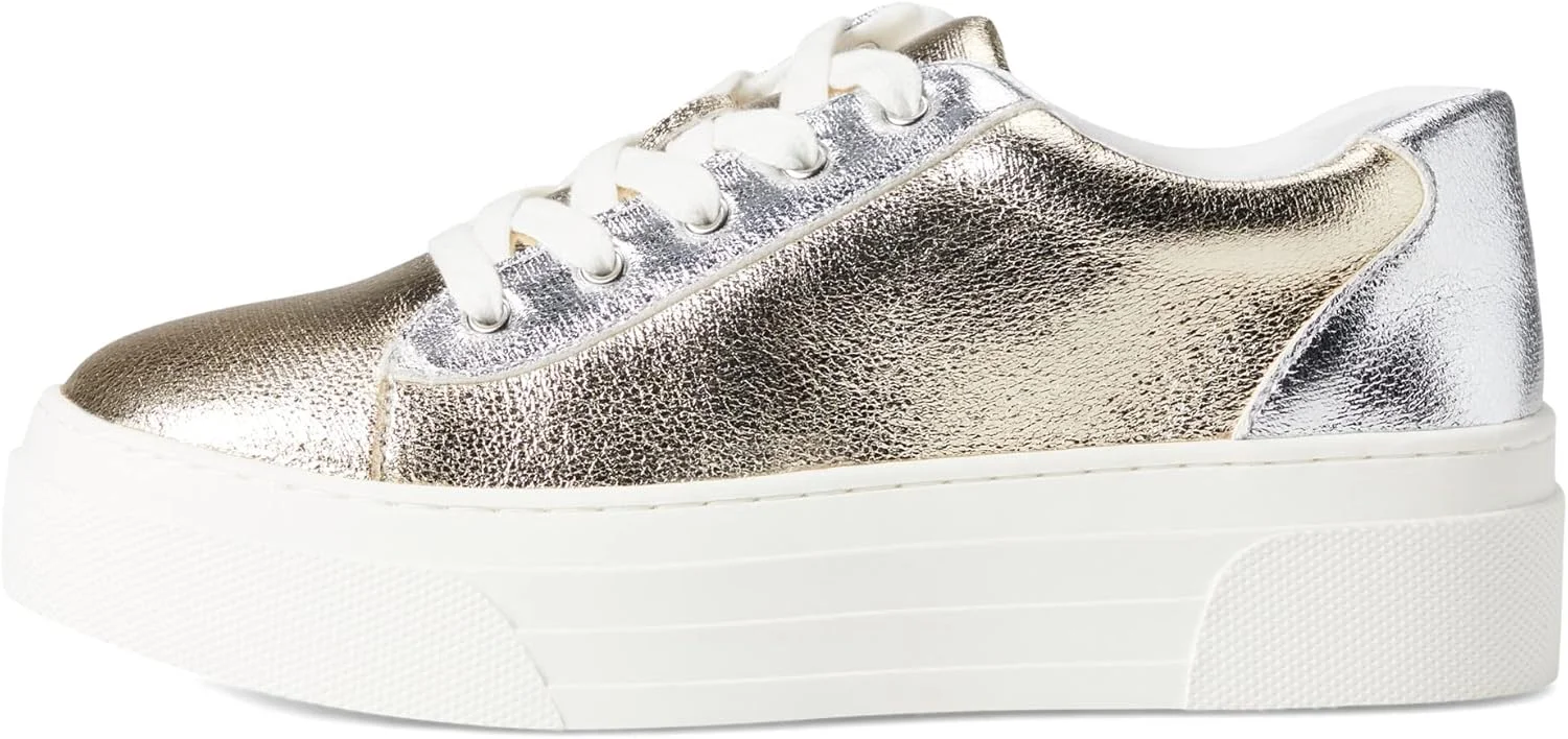 کفش دخترانه استیو مادن مدل Studio Sneaker، طلایی چند رنگ، سایز 5 کودک بزرگ کفش دخترانه استیو مادن مدل Studio Sneaker، طلایی چند رنگ، سایز 5 کودک بزرگ